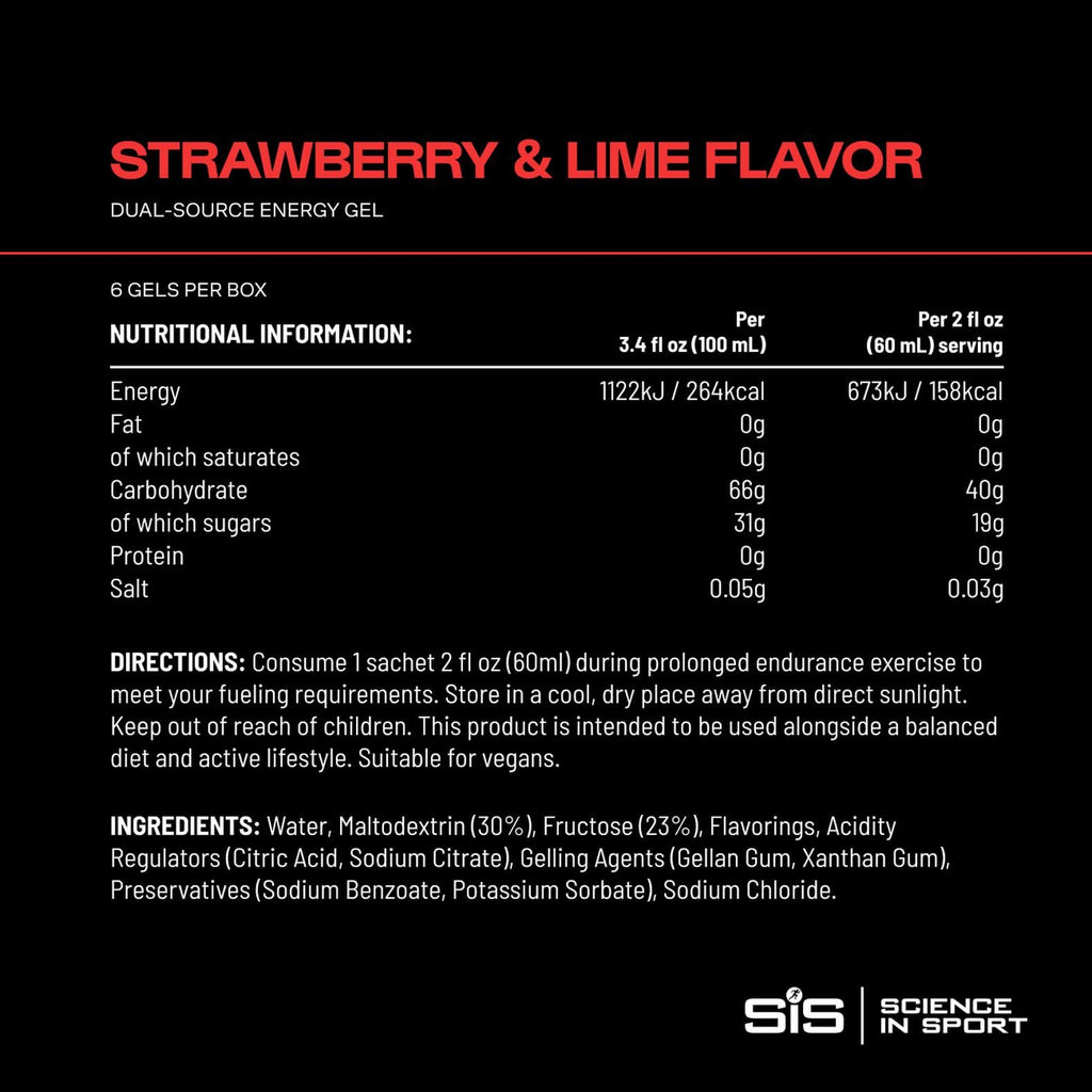 Science in Sport SiS BETA Fuel Dual-Source Isotonic Energy Gel