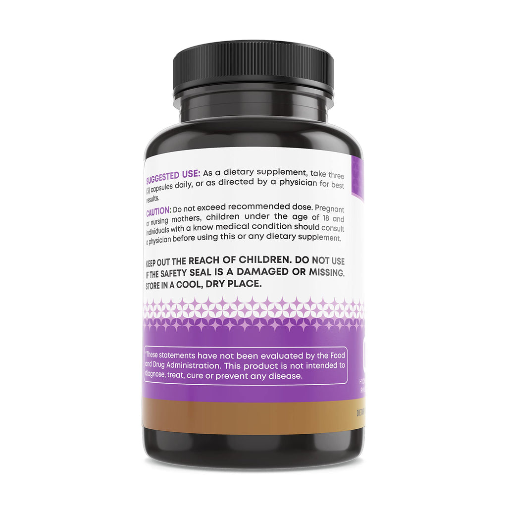Ancient Bliss L-Glutamine Capsules for Gut Support - 60 Capsules - image 7