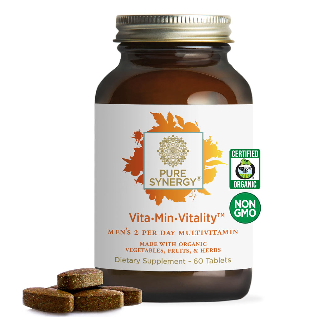 PURE SYNERGY Vita·Min·Vitality Multivitamin for Men - 60 Tablets
