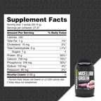 NutraBio Casein Protein Powder Strawberry Ice Cream - 2lb - image 2