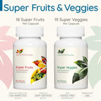 Clear Formulas Daily Fruit and Veggies Supplement - 90 Capsules - image 4