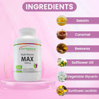 NutraBulk Multi-Vitamin MAX Well Absorbed Softgels - 250 Softgels - image 3
