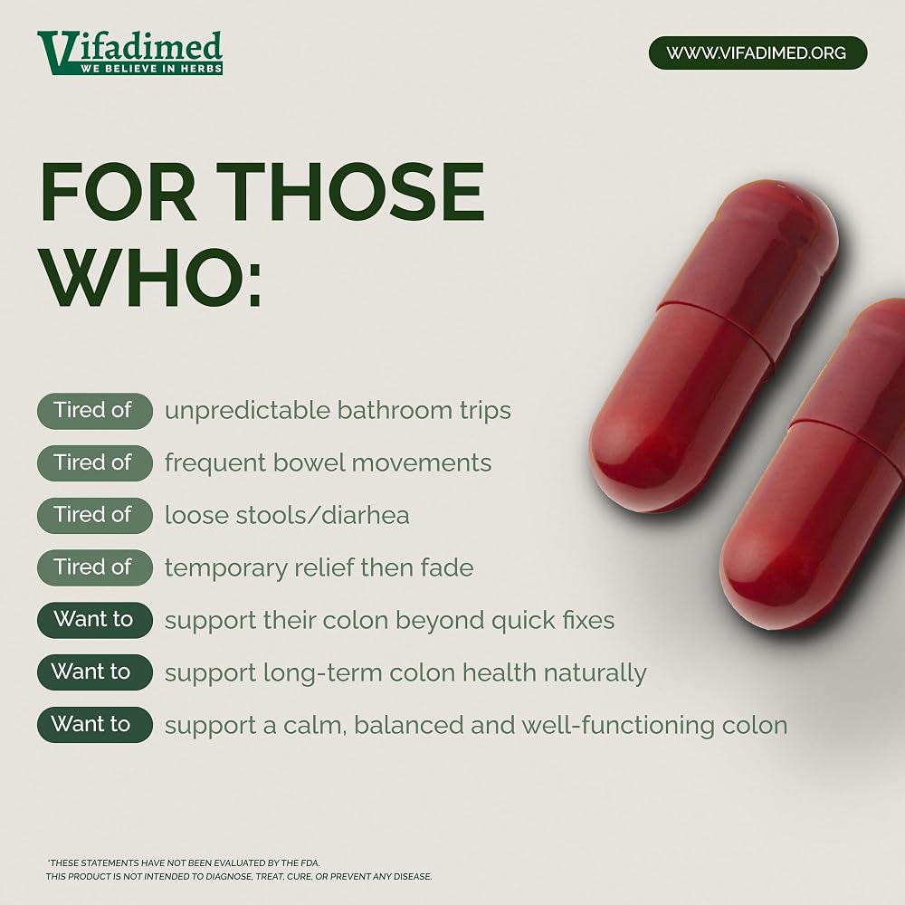 VIFADIMED Colon Digestive Support - 45 Capsules - image 4