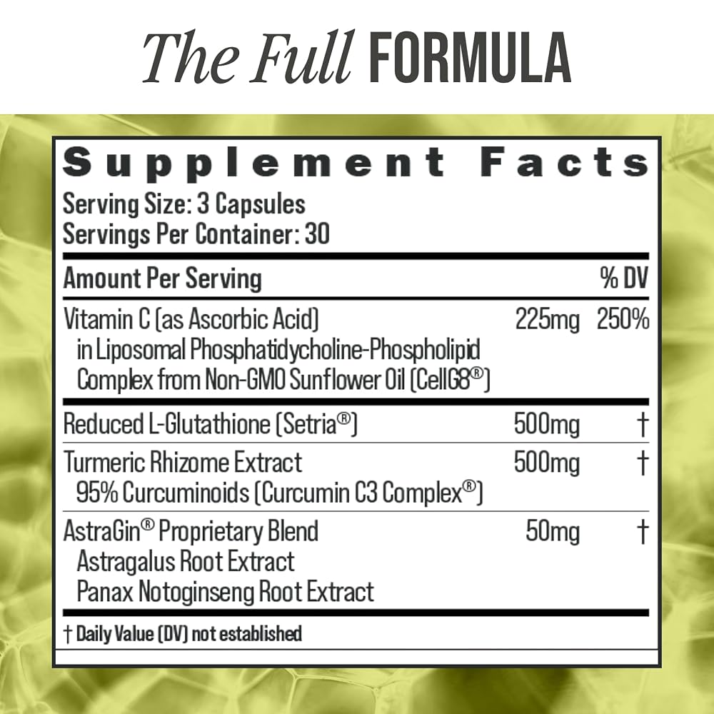 BIOSTACK Cell Shield with Setria Glutathione