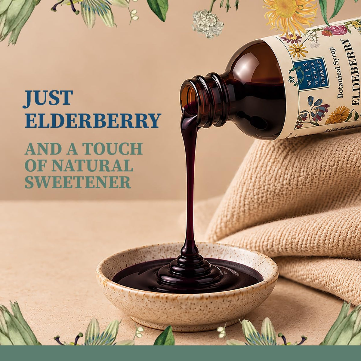 Wise Woman Herbals Elderberry Syrup Immunity Support - 2 Fl Oz - image 5
