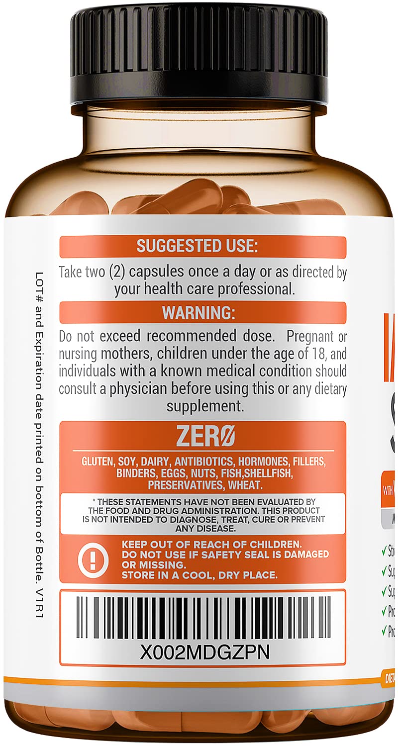 Rainbow Nutrients 10-in-1 Immune Support Supplement - 120 Capsules - image 5