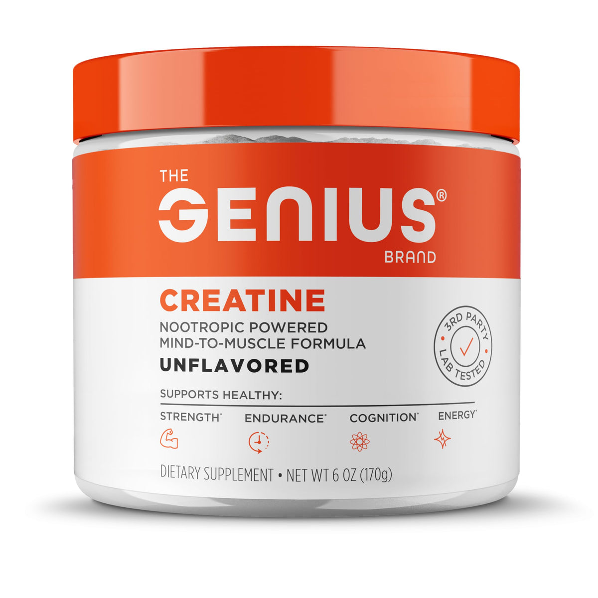 The Genius Brand Genius Micronized Creatine Monohydrate Powder