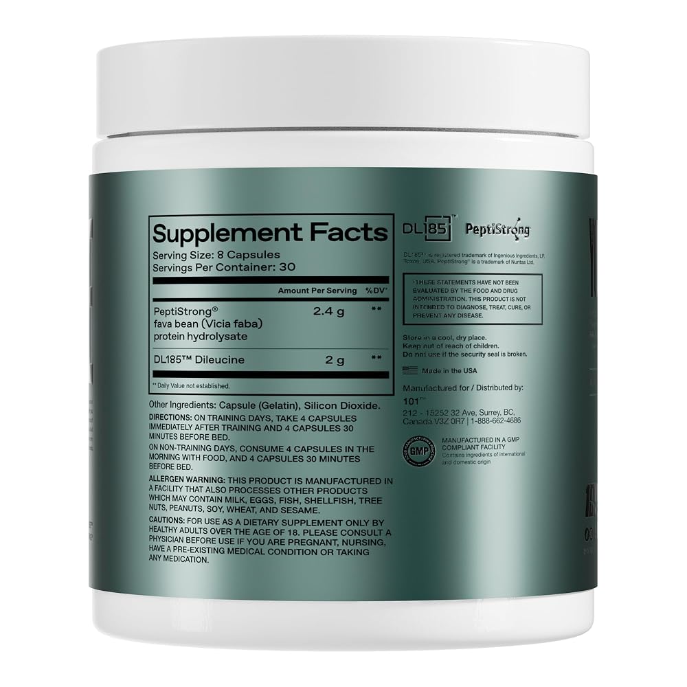 ONE OF ONE Peptide Builder Muscle Recovery - 240 Capsules - image 3