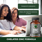 Pure Lab Vitamins Zinc Glycinate - 60 Vegetarian Capsules - image 5