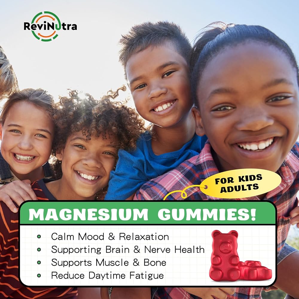 ReviNutra Magnesium Complex Gummies for Kids Baba-1