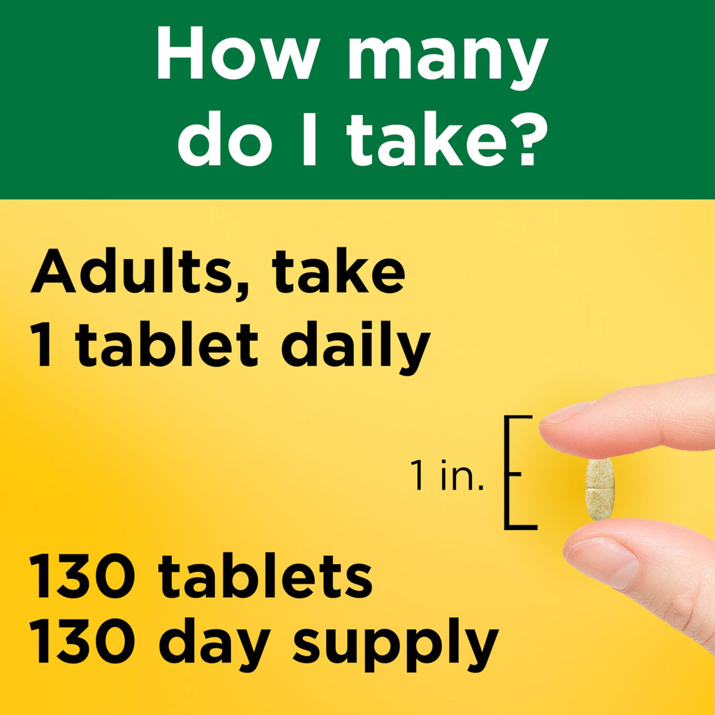 Nature Made Multivitamin with Iron - 130 Tablets - image 4