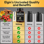 LSOIUX Berberine Supplement with Ceylon Cinnamon & Citrus Bergamot - image 5