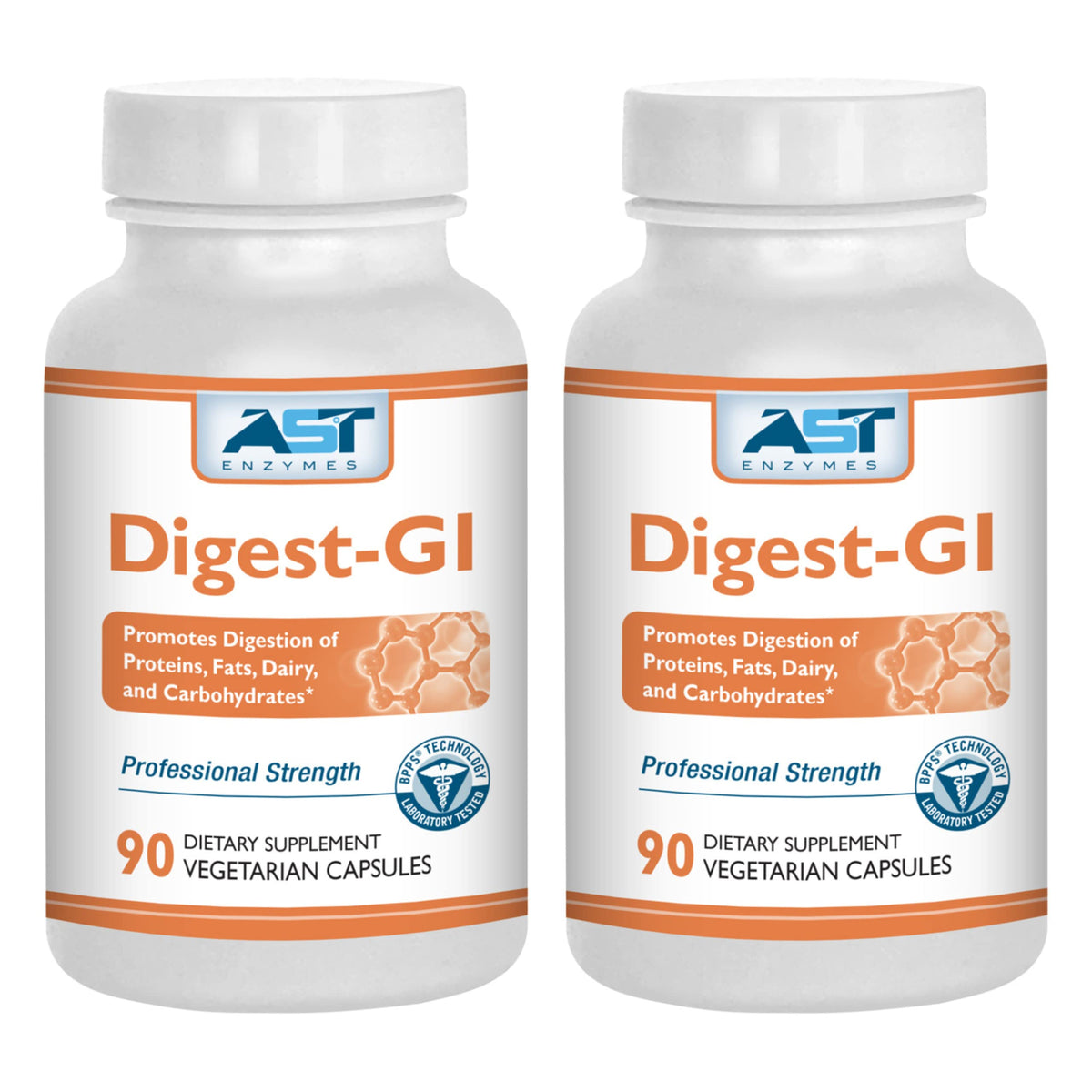 AST Enzymes Digest-GI Digestive Enzyme - 180 Capsules