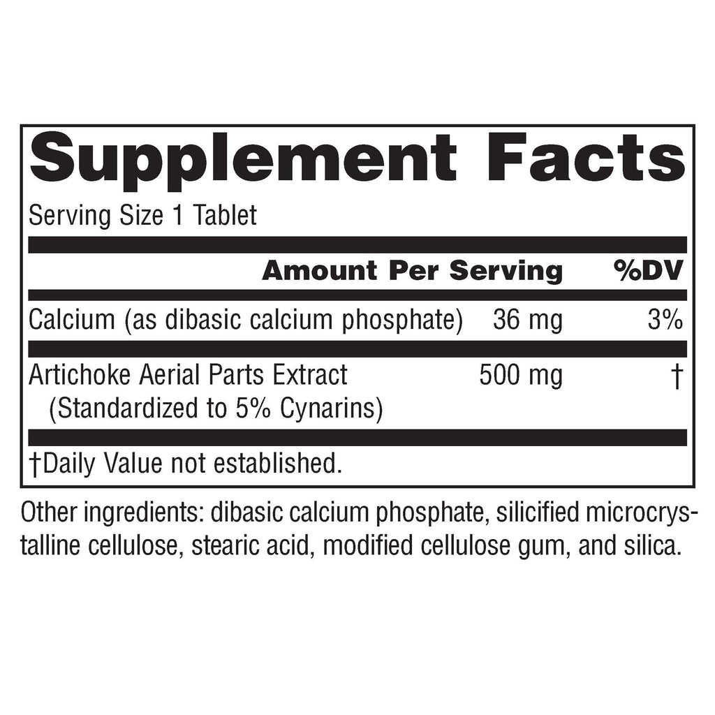 Source Naturals Artichoke Extract 500 mg - 45 Tablets - image 4