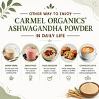 CARMEL ORGANICS Herbal Powders