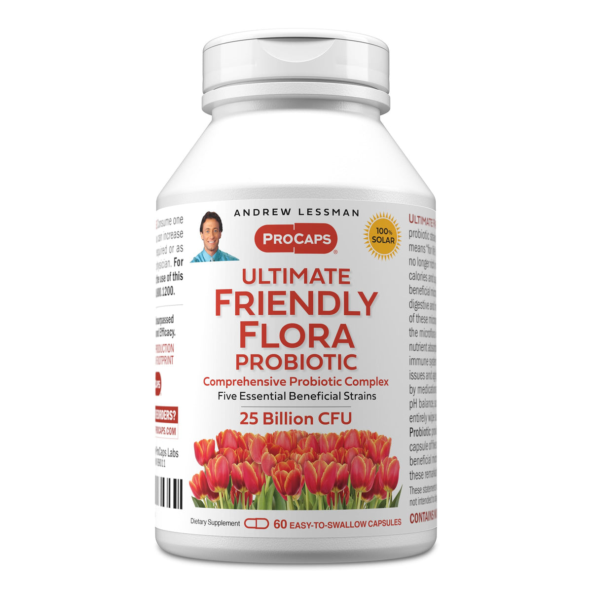 ANDREW LESSMAN Ultimate Friendly Flora Probiotic Capsules - 25