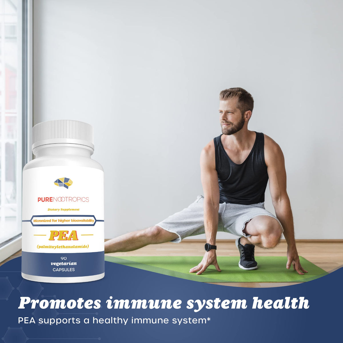 Pure Nootropics Palmitoylethanolamide 400 mg - 90 Capsules - image 4