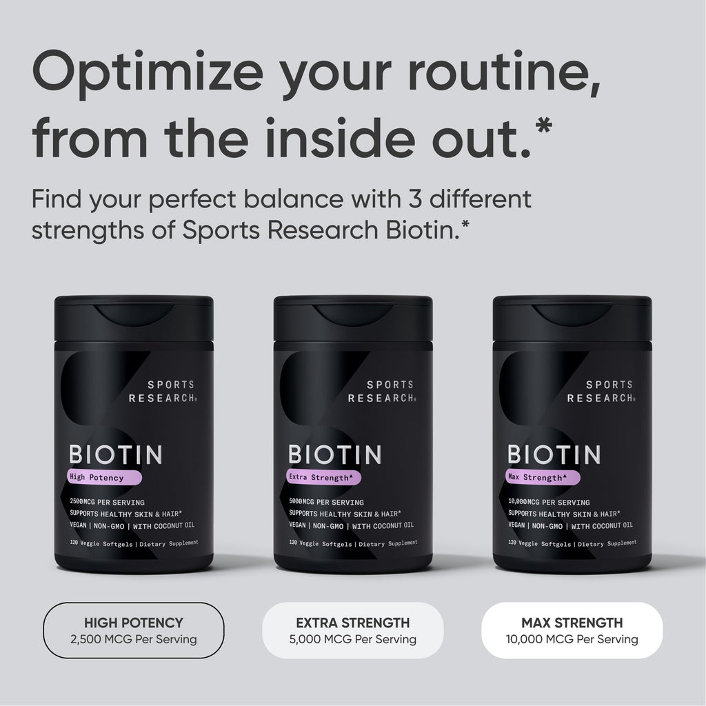 Sports Research® Biotin