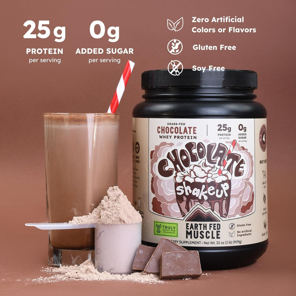 Earth Fed Muscle Whey Protein Isolate