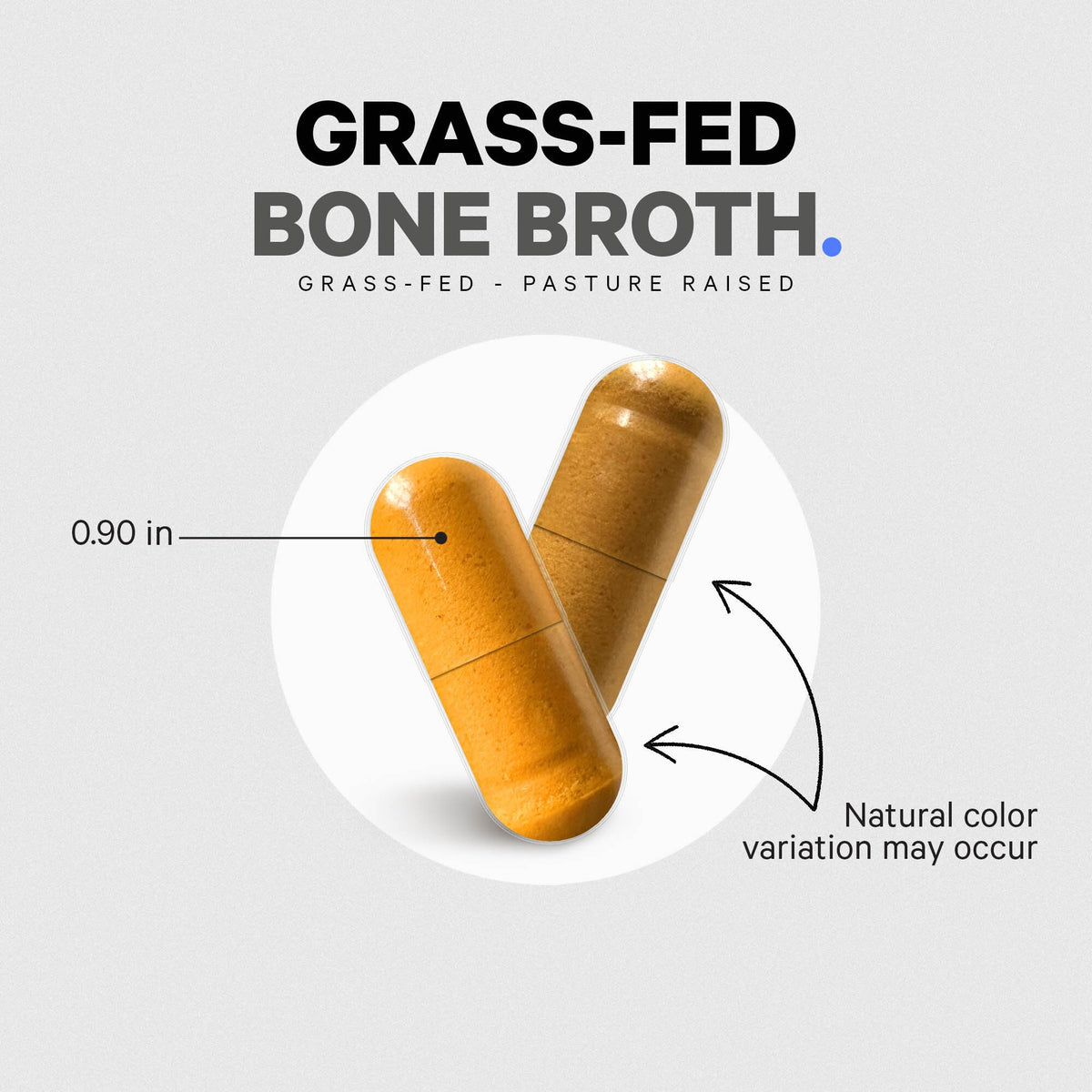 Codeage Organic Bone Broth Collagen Peptides - 180 Capsules - image 8