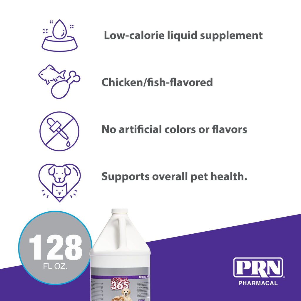PRN Optima 365 Omega Skin and Coat Supplement - 128 fl oz - image 4