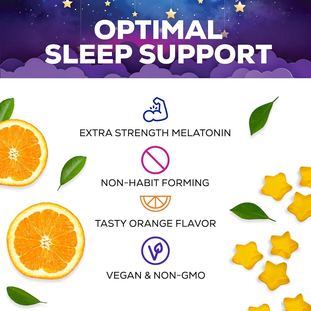 Nature's Gummies Sleep Gummies 6mg Melatonin - 120 Gummies - image 7