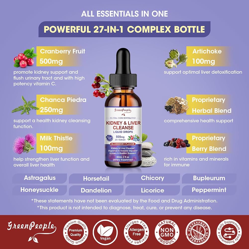 GREENPEOPLE Kidney Liquid Drops
