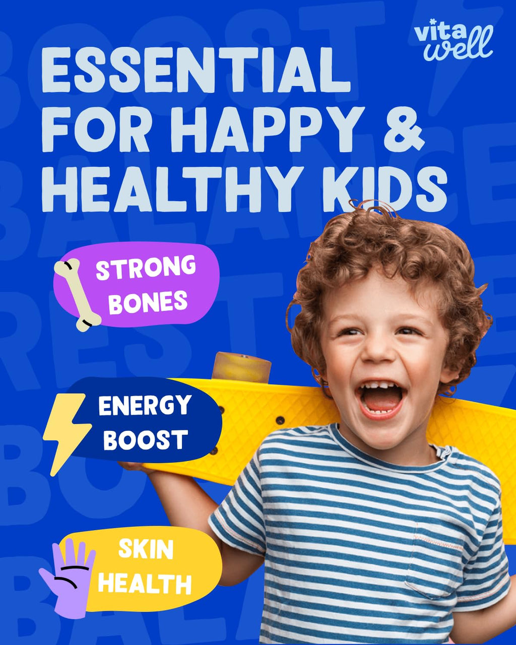 Vitawell HEZKUGU Kids Multivitamin Gummies - 120 Gummies - image 4