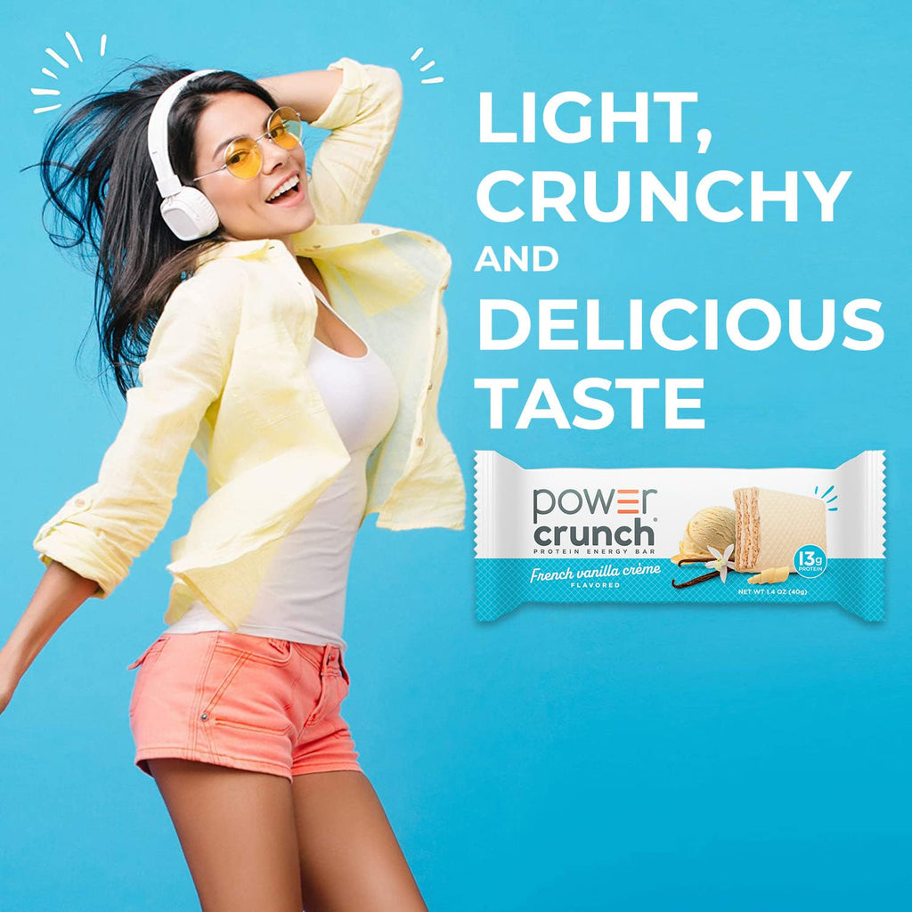 Power Crunch Vanilla Cream Protein Bars - 12 Count - image 5