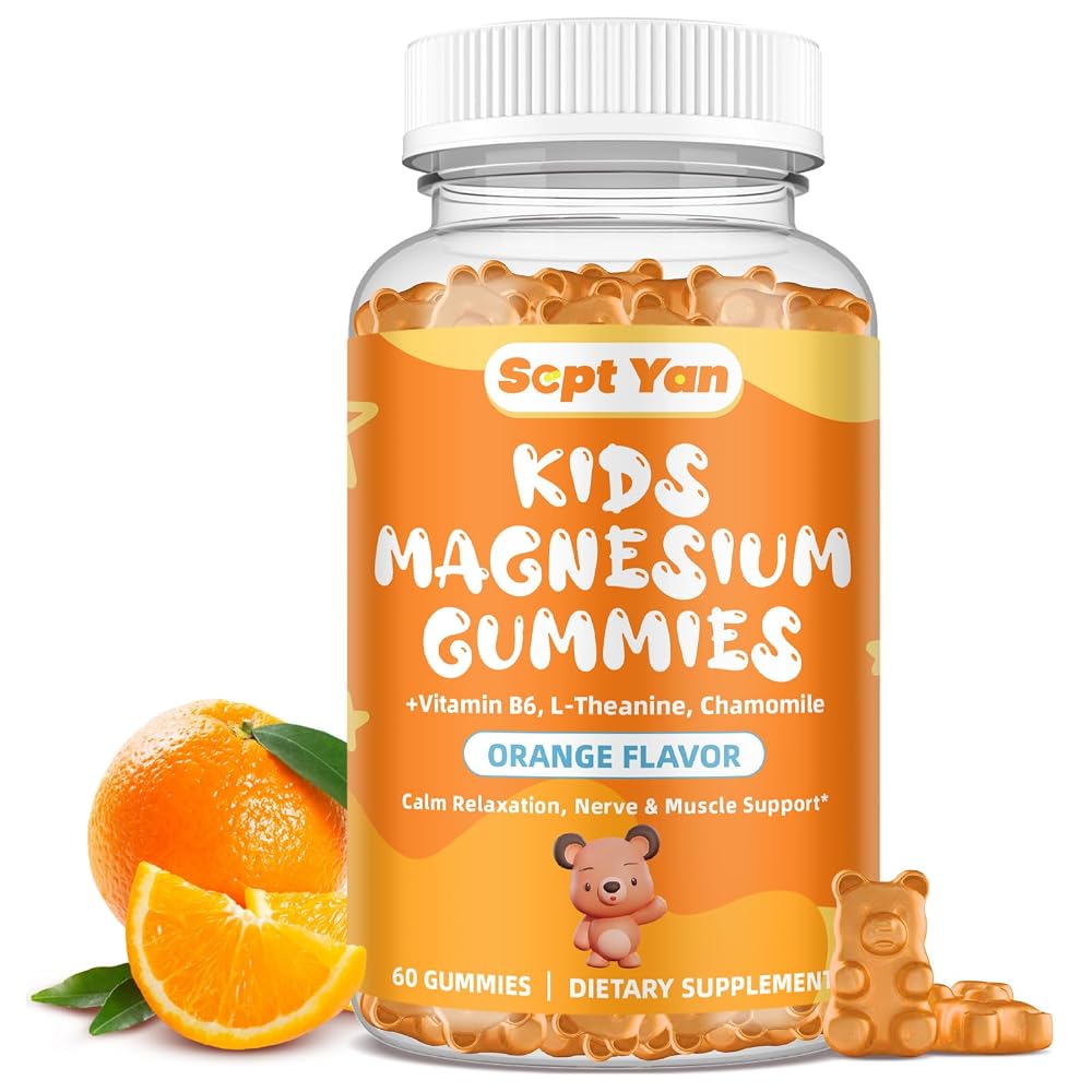 SEPT YAN Magnesium Gummies for Kids - Magnesium Citrate Supplement