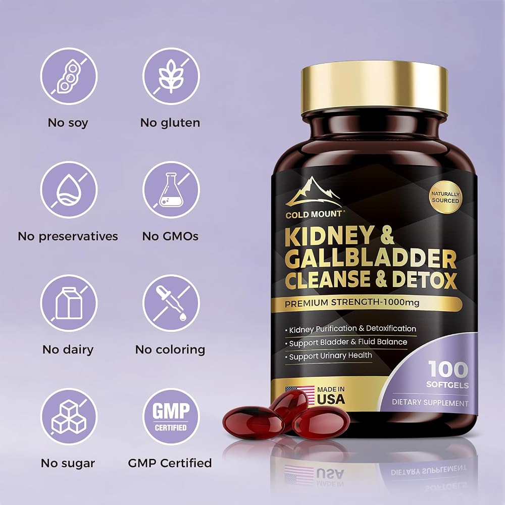 MEGNETA EGNETA Kidney Liver Cleanse Detox & Repair