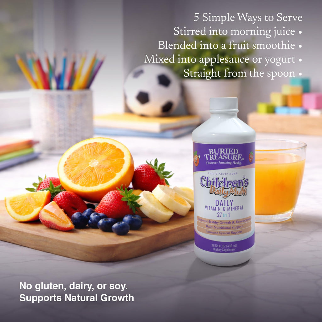 Select Nutrition Buried Treasure Children's Daily Liquid Multivitamin - 16 fl oz - image 6