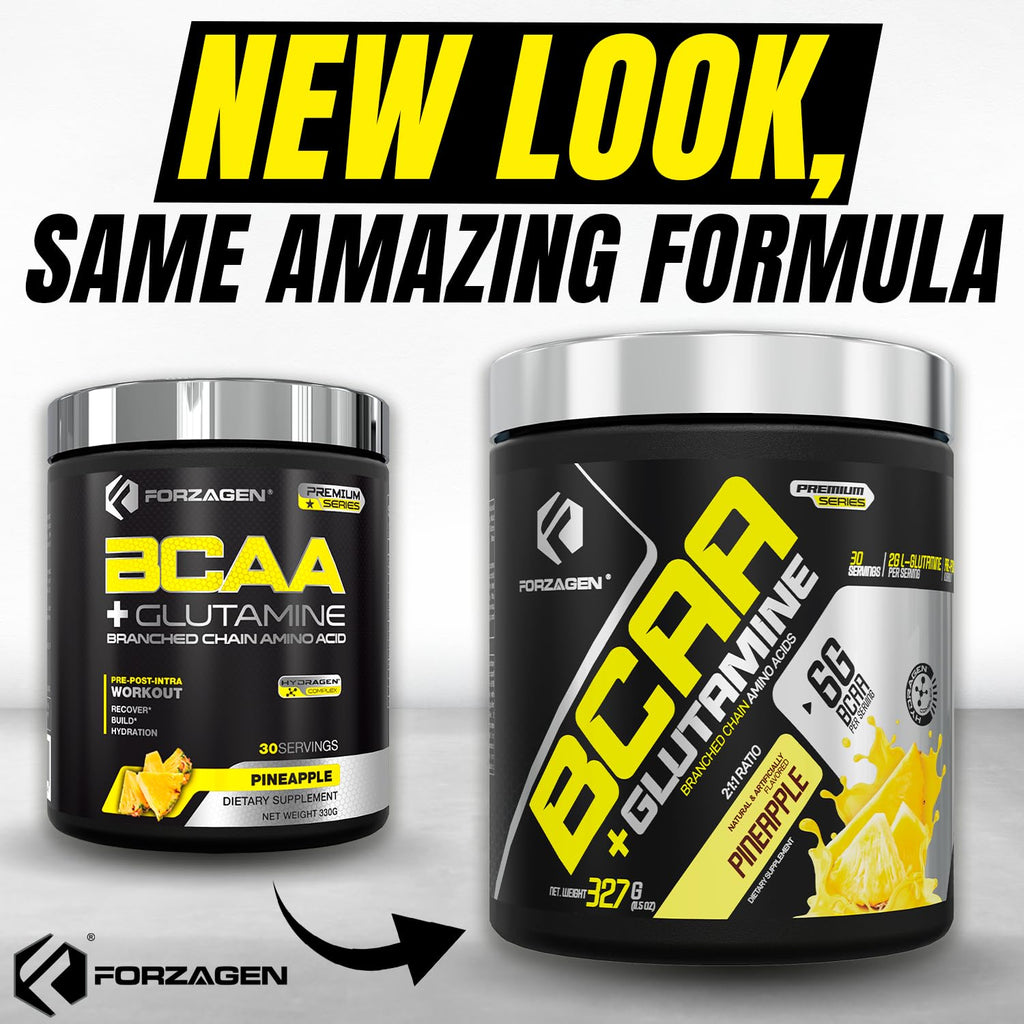 Forzagen BCAA Amino Acids Powder with Glutamine - 30 Servings - image 3