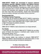 OMNi BiOTiC Panda Prenatal & Infant Probiotic Powder - 3 Ounce - image 4
