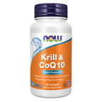 NOW Krill & CoQ10 Heart Support - 60 Softgels