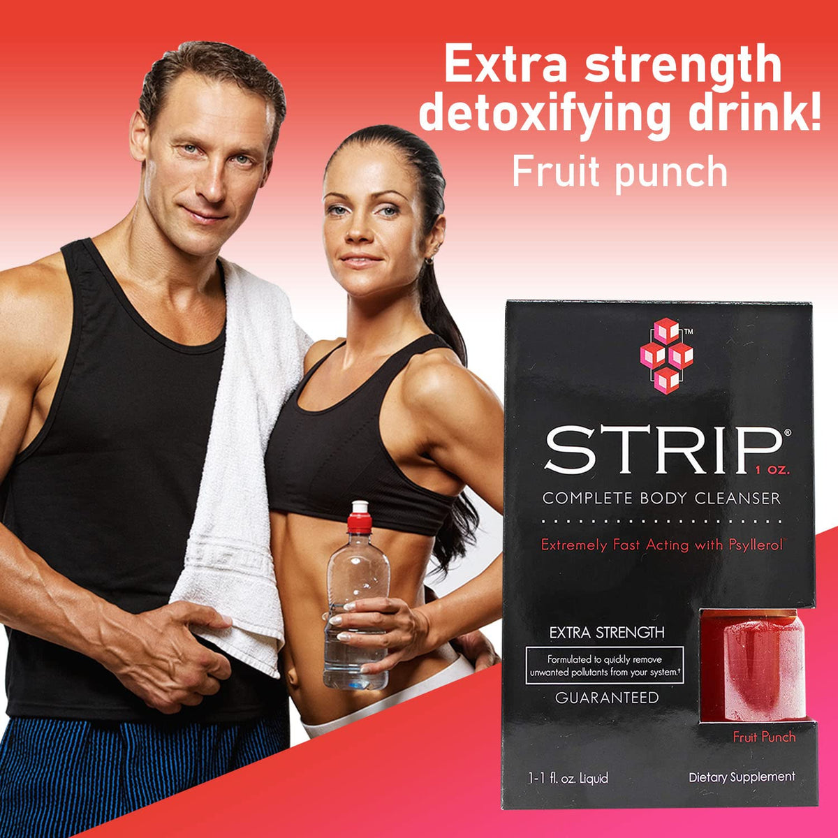 Wellgenix Strip Natural Detox Cleanser Fruit Punch - 2 Pack - image 3