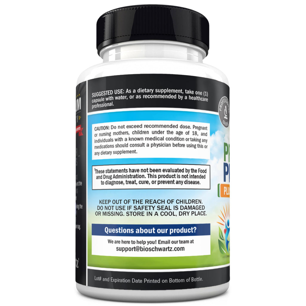 BioSchwartz Advanced Prebiotics & Probiotics - 60 Capsules - image 9