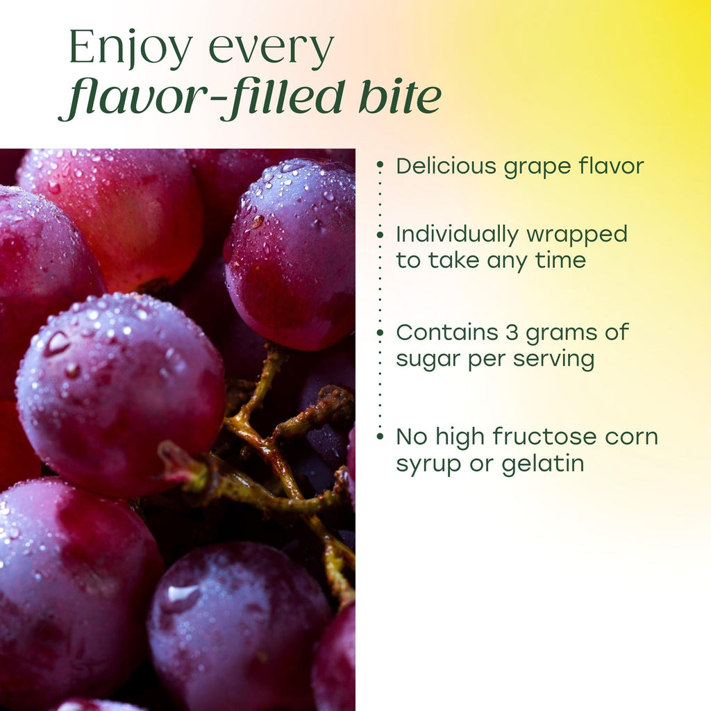 MegaFood Relax + Calm Magnesium Complex Grape - 30 Soft Chews - image 4
