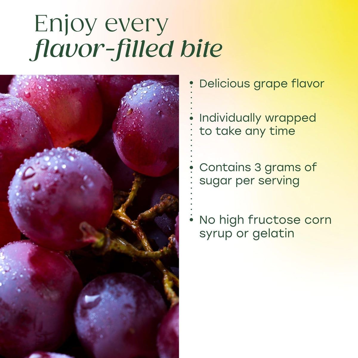 MegaFood Relax + Calm Magnesium Complex Grape - 30 Soft Chews - image 4