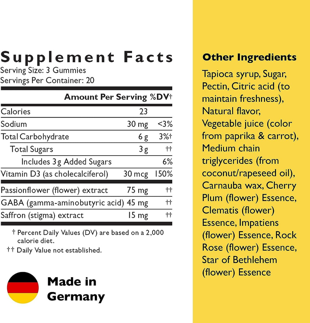 RESCUE Bach Plus Mood & Stress Support Gummies