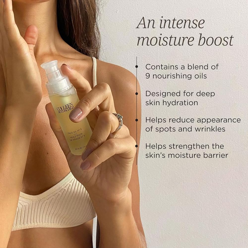 COLLEEN ROTHSCHILD Face Oil N°9 Nourishing Hydrating Facial Oil - 1 Fl Oz - image 3