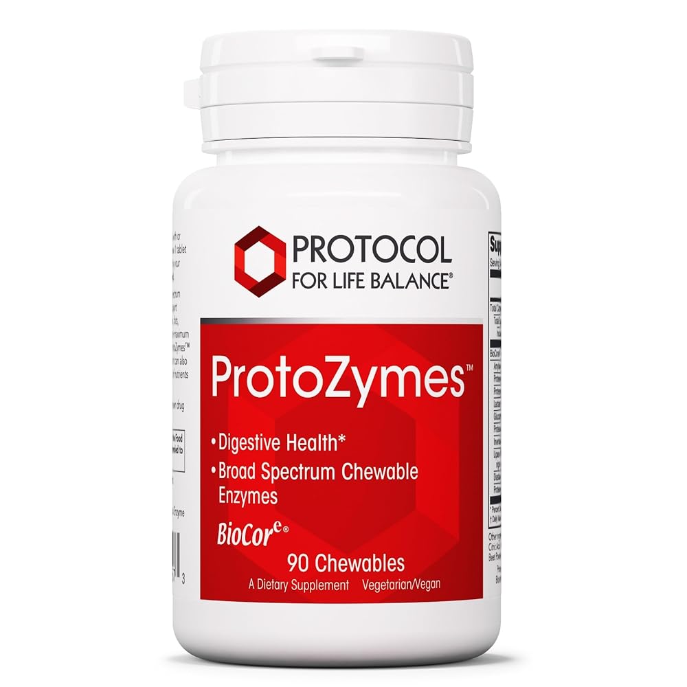 PROTOCOL FOR LIFE BALANCE Protozymes Digestive Enzymes - 90 Chewables