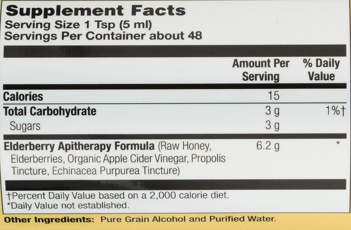 Honey Gardens Elderberry Extract with Propolis Syrup - 8 Fl Oz - image 4