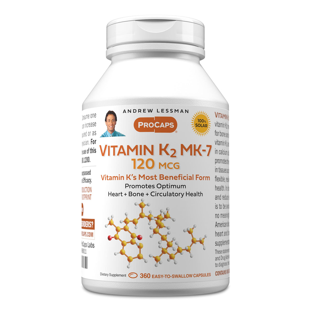 ANDREW LESSMAN Vitamin K2 MK7 Softgels