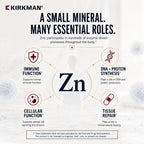 Kirkman Zinc 20 mg Hypoallergenic Mineral Supplement - 250 Vegetarian Capsules - image 3