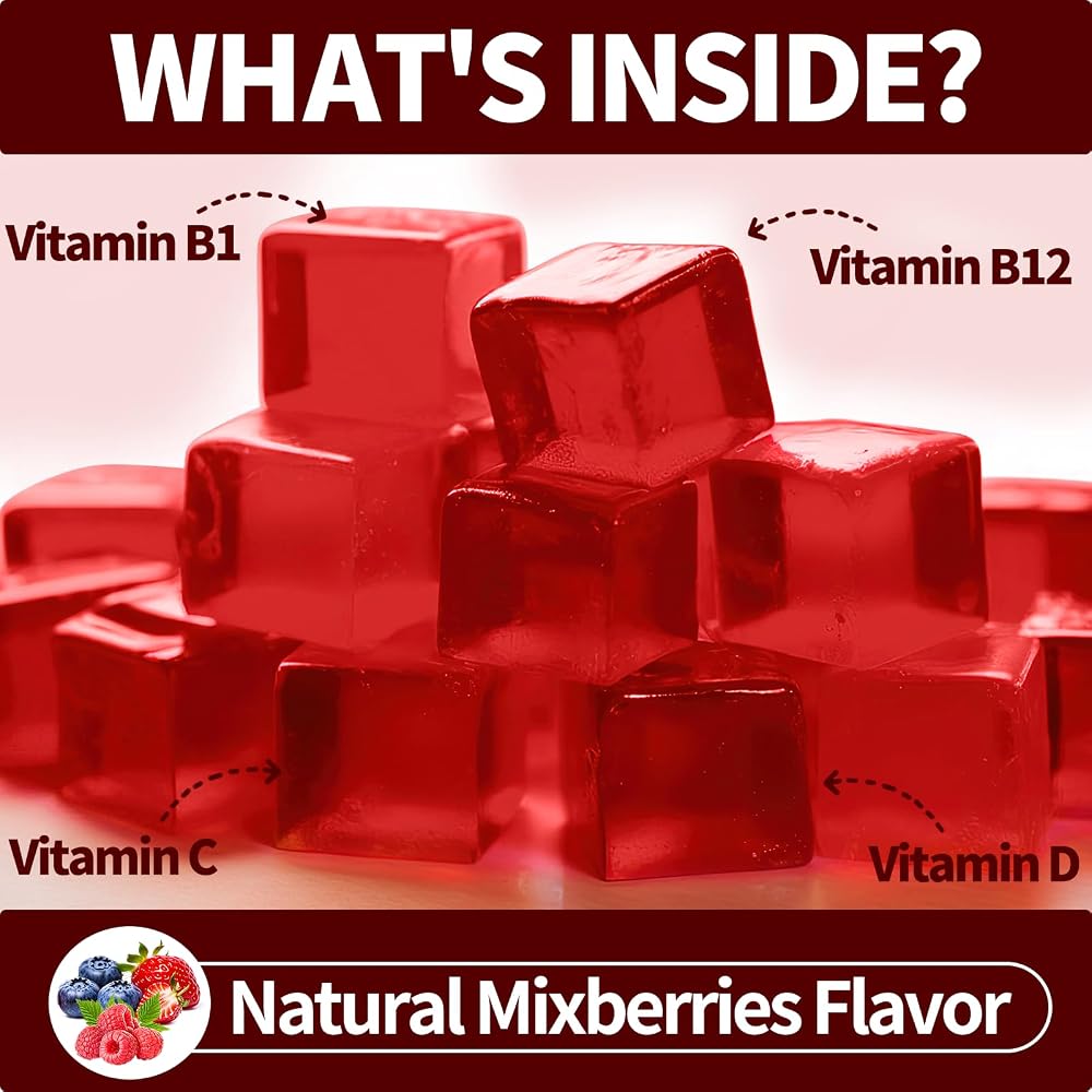OALSE Thiamine Vitamin B1 Gummies