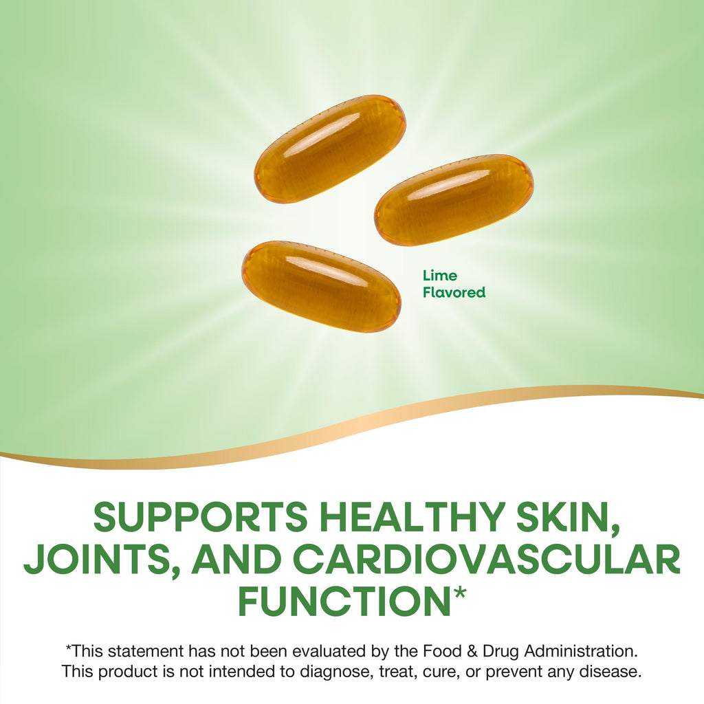 Nature's Way Mega 3/6/9 Omega Fish, Flax & Borage Oil - 180 Softgels - image 3