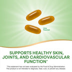 Nature's Way Mega 3/6/9 Omega Fish, Flax & Borage Oil - 90 Softgels - image 3