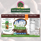 Genceutic Naturals Plant Head Real Meal Dietary Supplement, 2.3 Pound