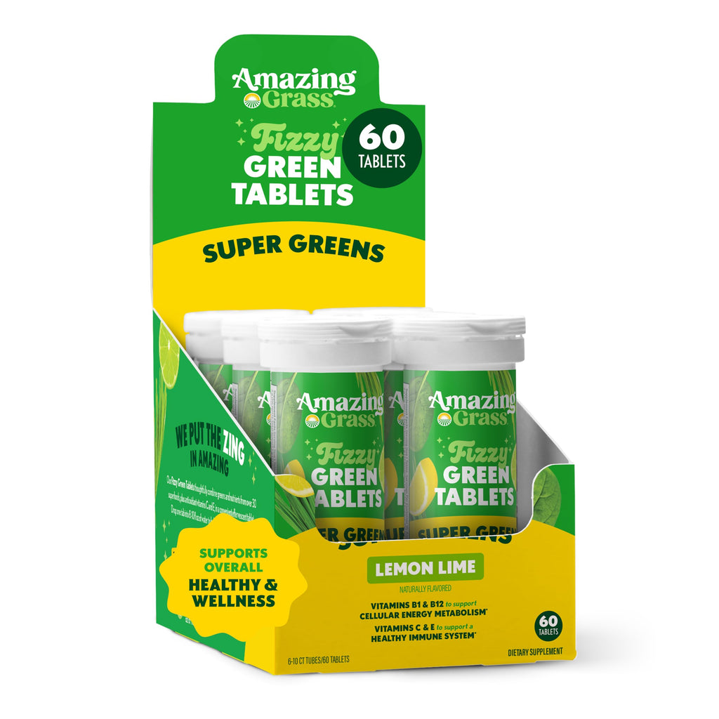 Amazing Grass Effervescent Fizzy Green Tablets